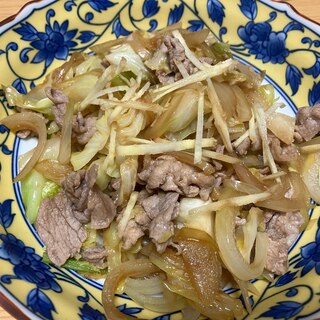 春キャベツと豚肉の生姜炒め☆彡